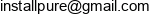 Instal Pure Email address