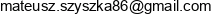 Spatium Mateusz Szyszka Email address