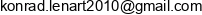 Konrad Lenart Property Email address