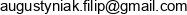 Filip Augustyniak Adres e-mail