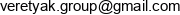 Veretyak Group Email address