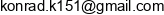 Konrad Kacprzyk Development Email address