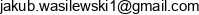 Master Jakub Wasilewski Adres e-mail