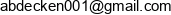 Abdecken Email address