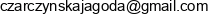 Jagoda Czarczynska Email address