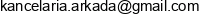 Arkada Pl Adres e-mail