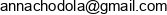 Anna Chodola I Kropka Email address