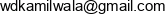 Kamil Wala Web Development Email address