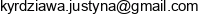 Justyna Kyrdziawa Consulting Email address