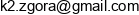K2 Art Adres e-mail