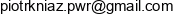 Sdfl Piotr Kniaz Email address