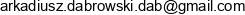 Arkadiusz Dabrowski Dab Email address