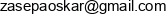 Oskar Zasepa Email address