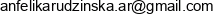 A D Consulting Angelika Rudzinska Email address