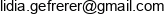 Lidia Gefrerer Email address