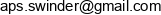 Aps Adres e-mail
