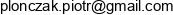 1 Jacek I Piotr Plonczak Piotr Plonczak Wspolnik Spolki Cywilnej 2 Piotr Plonczak Adres e-mail