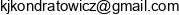 Krzysztof Kondratowicz Email address