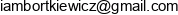 Michal Bortkiewicz Email address