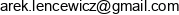 Arkadiusz Lencewicz Email address