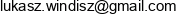 Setebos Lukasz Windisz Email address