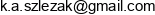 Gabinet Weterynaryjny Katarzyna Szlezak Adres e-mail Gabinet Weterynaryjny Katarzyna Szlezak Adres e-mail