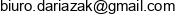 Biuro Rachunkowe Daria Zak Email address