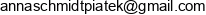 Lorem Lab Anna Schmidt Piatek Email address