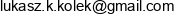 Geostreaming Lukasz Kolek Email address