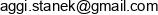 Aggi Stanek Production Agnieszka Stanek Email address