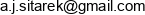 Sklep Osiedlowy Ogolnospozywczy Anna Sitarek Email address