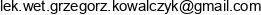 Chiron Pphu Grzegorz Kowalczyk Email address