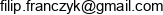 Filip Franczyk Software Consulting Services Email address