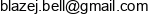 Bitray Blazej Bell Email address