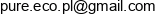 Pure Eco Email address