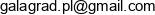 Galagrad Adres e-mail