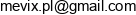 Mevix Vitalii Medvid Email address