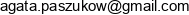 Agata Paszukow Email address