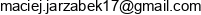 Uslugi Spedycyjno Handlowe Maciej Jarzabek Email address