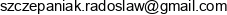 Klamar Radoslaw Szczepaniak Adres e-mail