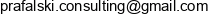 Przemyslaw Rafalski Consulting Adres e-mail