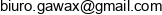 Gawax Adres e-mail