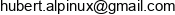 Alpinux Hubert Moskal Adres e-mail