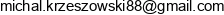 Michal Krzeszowski Adres e-mail