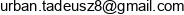 Przedsiebiorstwo Produkcyjno Handlowe Furutsu Tadeusz Urban Email address
