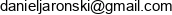 Fix Tacho Daniel Jaronski Email address