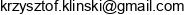 Servicepack Krzysztof Klinski Email address