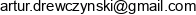 Artur Drewczynski Adres e-mail