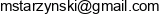 Starnet Marcin Starzynski Email address