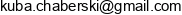 Jakub Chaberski Tbv Email address